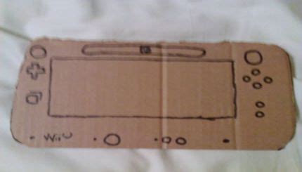 Cardboard Wii U Gamepad Goes Viral On Ebay The Tech Game