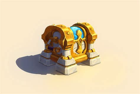 Treasure Chest Concept Art Prop Design Gallery Paul Mortich