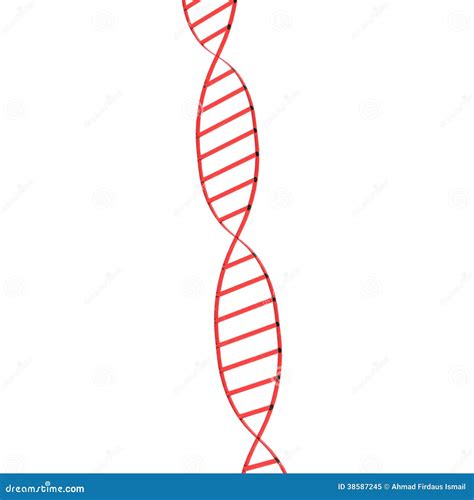 Single DNA Structure stock image. Image of analysis, microscope - 38587245