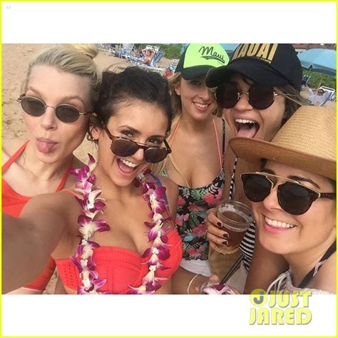 Nina Dobrev Puts Her Bikini Body On Display During Hawaii Vacation