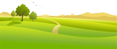 Green Meadow Clipart Clipground