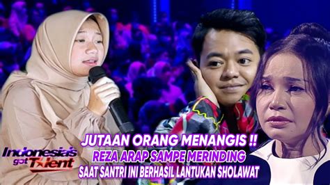 Merinding Peserta Ini Lantukan Sholawat Di Indonesia Got Talent