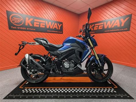 Keeway RKF 125cc Super Sport Naked BLUE BLACK RED YELLOW WHITE In Warrington Cheshire