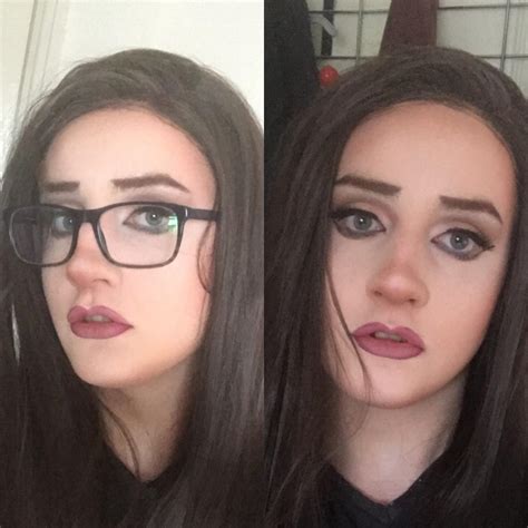 So.. Belle Delphine said she curves her eyebrows up at the front, I