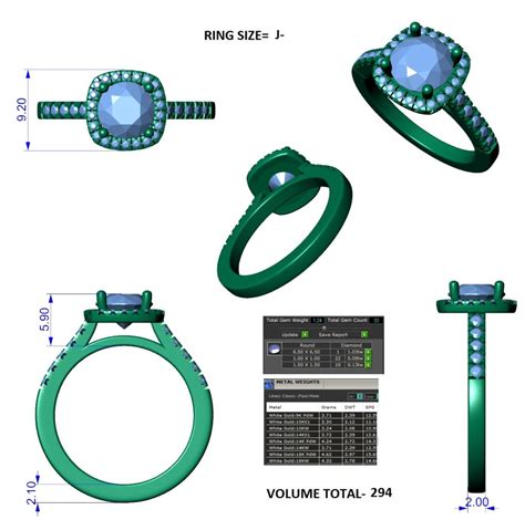 Jewelry 3d Cad Modeling Jewelry Render Services