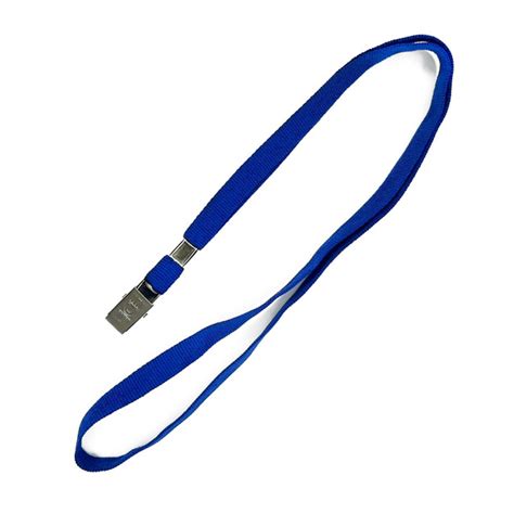 Лента для бейджа - 1 шт. (Синяя лента, Lanyard (ланьярд) с креплением ...