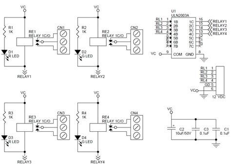 4 Channel Relay Board - Electronics-Lab