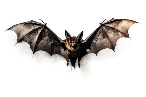 Premium Ai Image A Bat Isolated On White Background