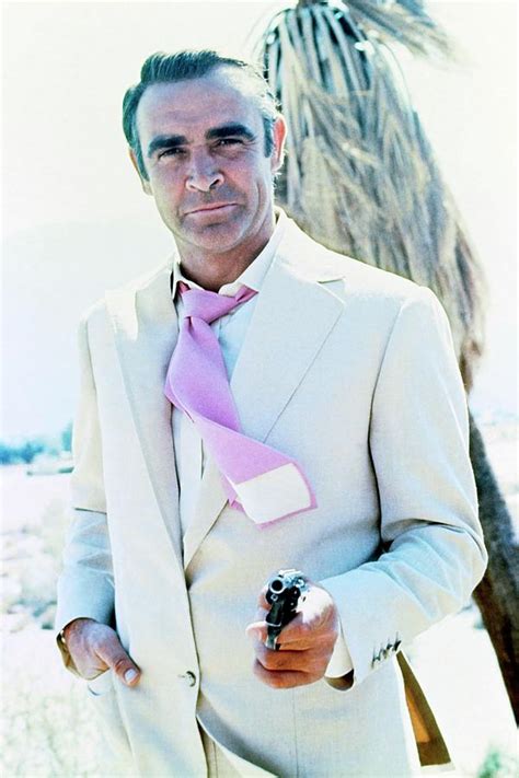 Sean Connery In 007 James Bond Diamonds Are Forever 1971 Original