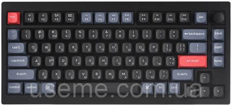 Keychron V Key Qmk Gateron G Pro Blue Hot Swap Rgb Knob Carbon Black Use