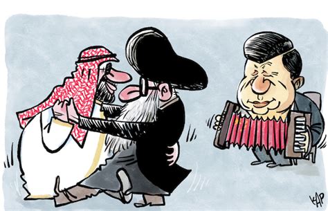 La Chine réconcilie lIran et lArabie Saoudite Cartooning for Peace