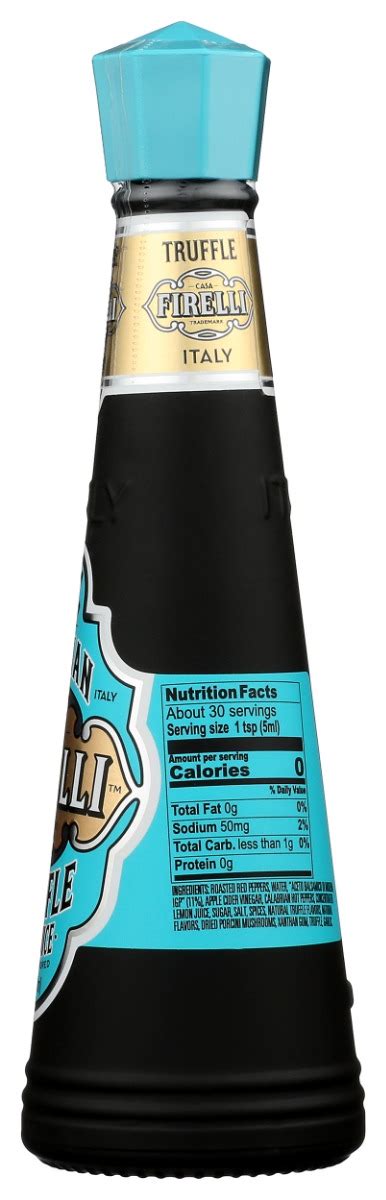 Firelli Italian Truffle Hot Sauce Fo Organiamart