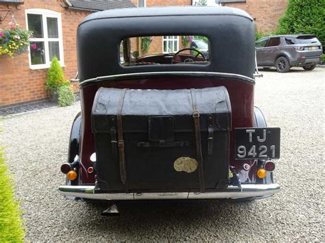 Lot 79 1935 Humber Snipe 80 Saloon