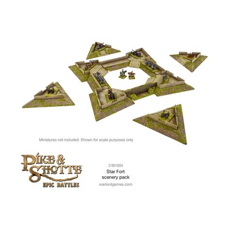 Warlord Games Pike And Shotte 28mm Star Fort Scenery Pack Sw Ebay