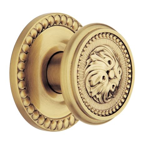 Satin brass door knobs – Door Knobs