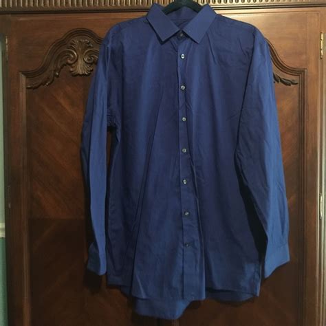 jf j.ferrar | Shirts | J Ferran Mens Slim Dress Shirt Sz Xl | Poshmark