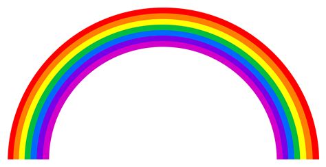 Rainbow Arc Vector - Free Clip Art