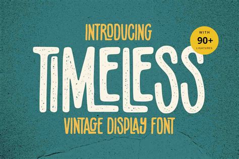 timeless vintage font alpaprana studio