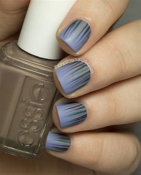 A Waterfall Fit For Fall The Nailasaurus Uk Nail Art Blog Uk