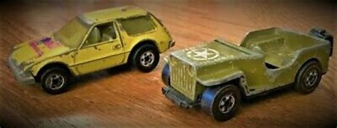 Vintage Hong Kong Hot Wheels 1977 Pacer And 1970 Jeep Bundle Etsy
