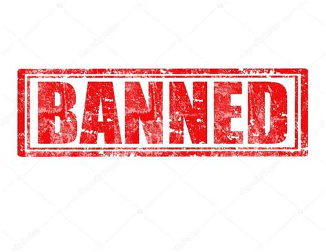 Banned -stamp — Stock Vector © carmen_dorin #28100135