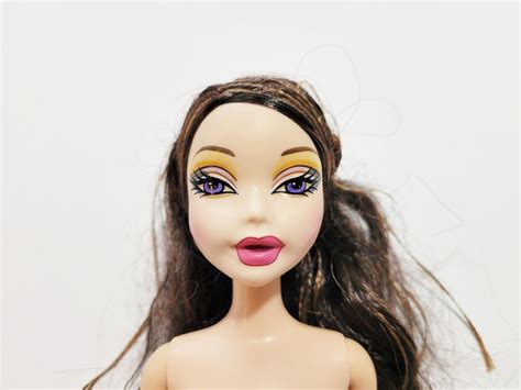 My Scene Fab Faces Nolee Barbie Doll Nude Face Changing Emotions Mattel Etsy
