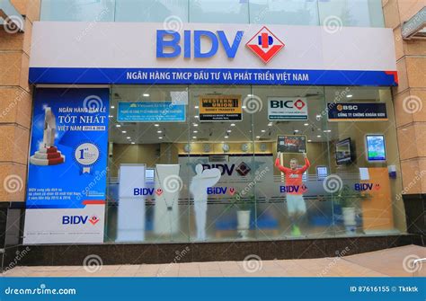 Bidv Bank Office Vietnam Editorial Image Image Of Bidv 87616155
