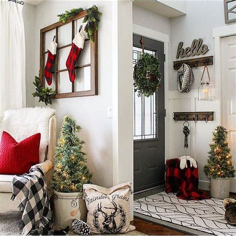 Cozy Farmhouse Christmas Decorations Done In Adorable Country Style