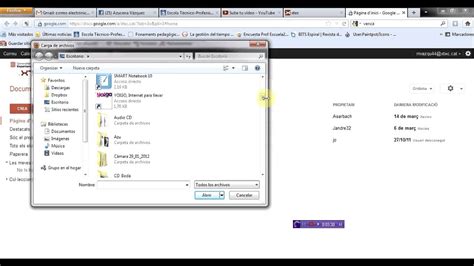 Pujar Compartir Google Docs Avi Youtube