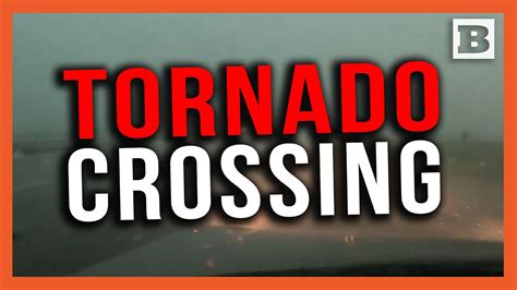 Tornado Crossing Possible Rain Wrapped Tornado Crosses Oklahoma