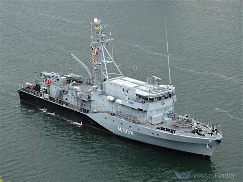 GERMAN WARSHIP M1058, Military ops - Details and current position ...