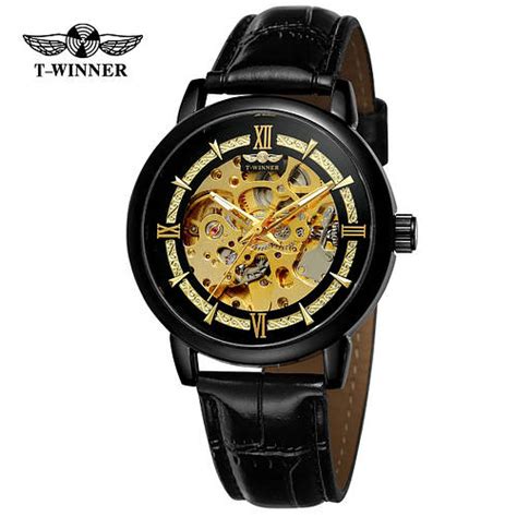 Купить Классические Часы Для Мужчин Черные Forsining 8173 All Black ...