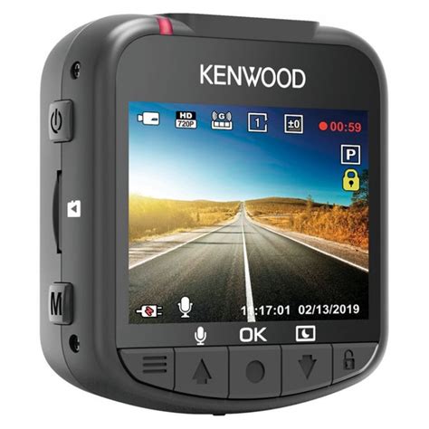 Kenwood Drv A Cam Ra De Tableau De Bord Hd Cc Noir Pccomponentes Fr