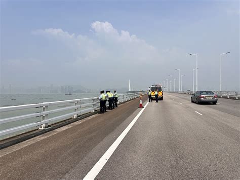 深圳灣大橋汽車墮海｜失事車輛近距離慘況曝光 據悉水鬼隊將落水尋車cam 星島日報