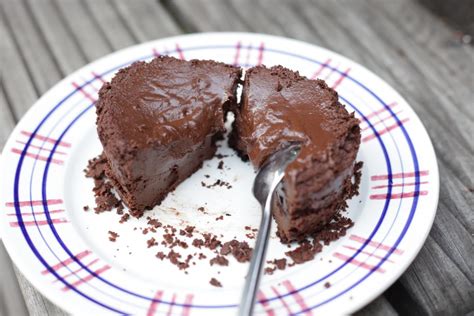 Fondant au chocolat végane et sans gluten cuit au barbecue 123