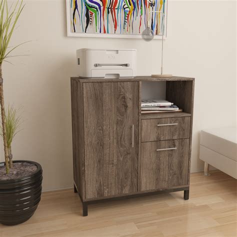 Купити Тумба офісна L-800 combi Loft design 80х40х90 см Дуб Борас ...