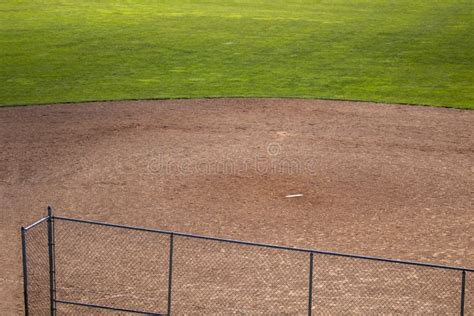 Baseball Diamond Field Clay And Grass Areas Stock Image Image Of Arena Pastime 251497385