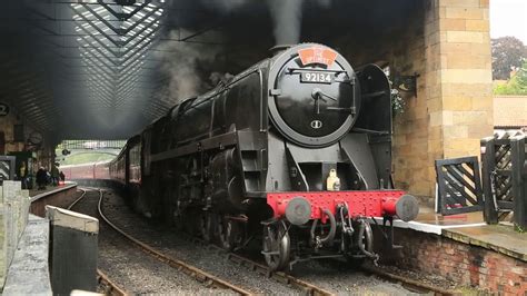 North Yorks Moors Railway 9f Drone Youtube