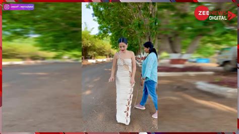 Urfi Javed Hot Look She Got Into Trouble Due To Unique Outfit It S