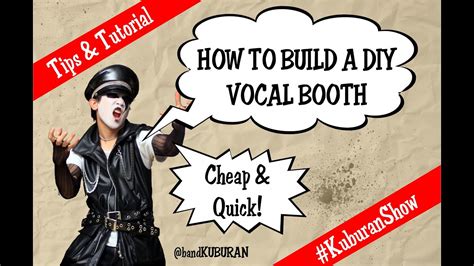 How To Build A Diy Vocal Booth Cheap And Quick Kuburanshow Eps 2