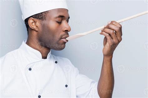 Chef Trying Meal Stock Photo At Vecteezy