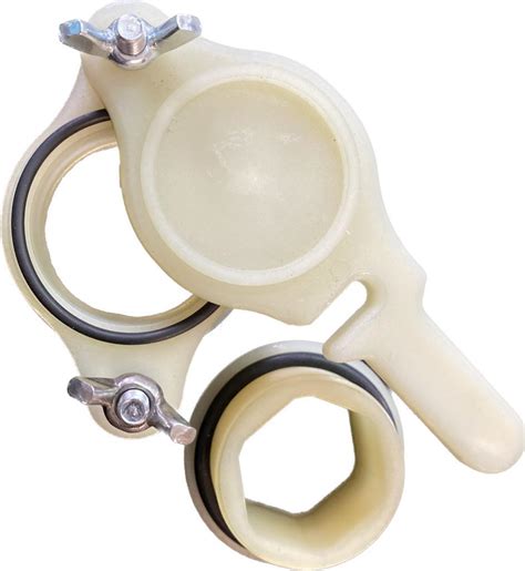 Кран пластиковый для медогонки | Магазин пчеловодства Феролайф