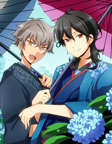 Sakuma Rei And Ogami Koga Ensemble Stars Drawn By Masako Sabotage