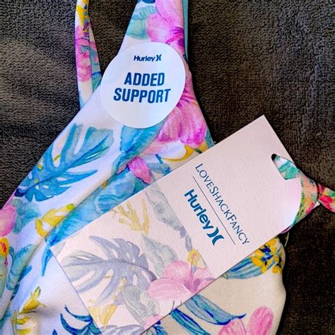 Hurley Swim Nwt Hurley X Loveshackfancy Bikini Top Poshmark