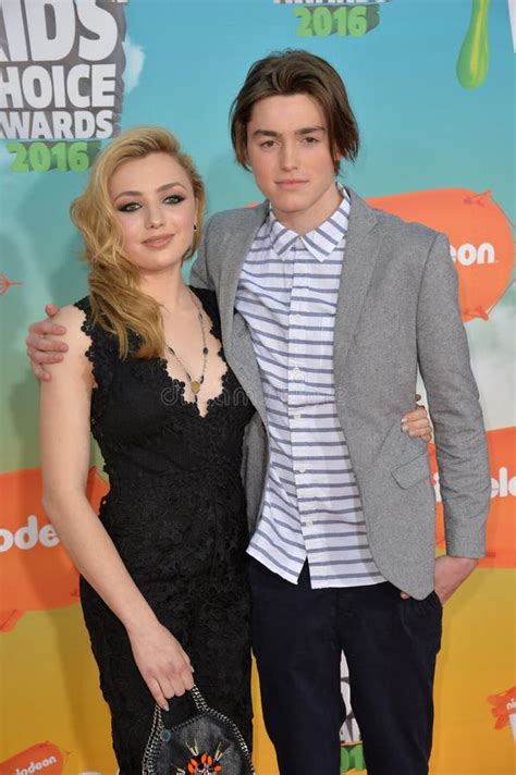 Peyton List & Spencer List Editorial Stock Photo - Image of siblings