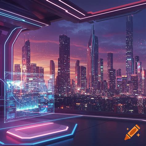 coruscant cityscape night