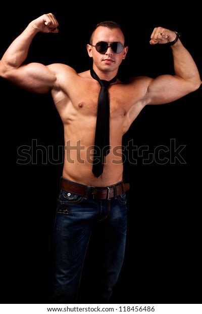Muscular Sexy Naked Dancer Posing Studio Stock Photo Shutterstock