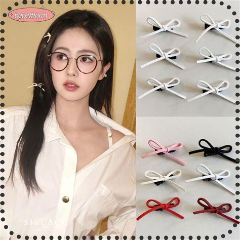 Like Bowknot Hair Clips Hair Accessories Mini Side Hair Clip Sweet Headwear Bow Hairpin Women