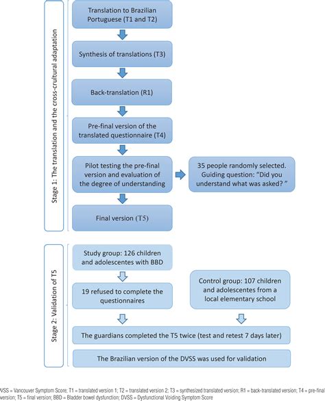 Scielo Brasil Validation Of The Vancouver Symptom Score