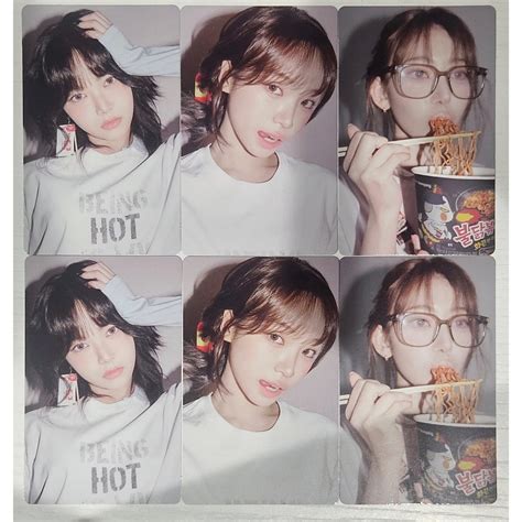 Le sserafim hot 電子專 wvs 特典 采源 櫻花 恩採 蝦皮購物